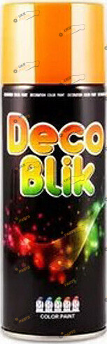 Аэрозольная краска Deko Blik насыщенный желтый 400 мл (RAL 1023)