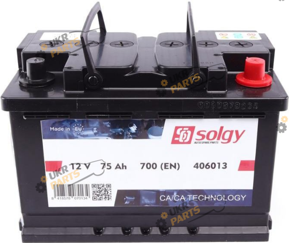 Автомобильный аккумулятор Solgy 75 Ач (406013)