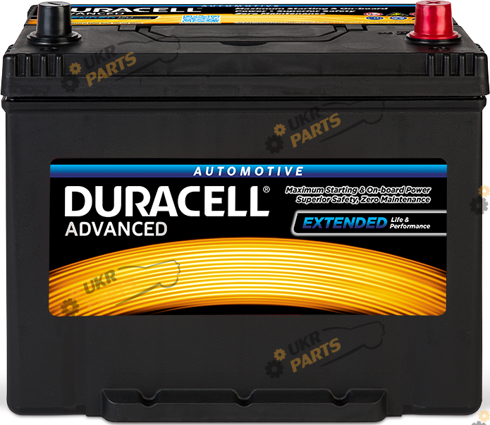 Автомобильный аккумулятор Duracell Advanced 70 Ач (DA70)