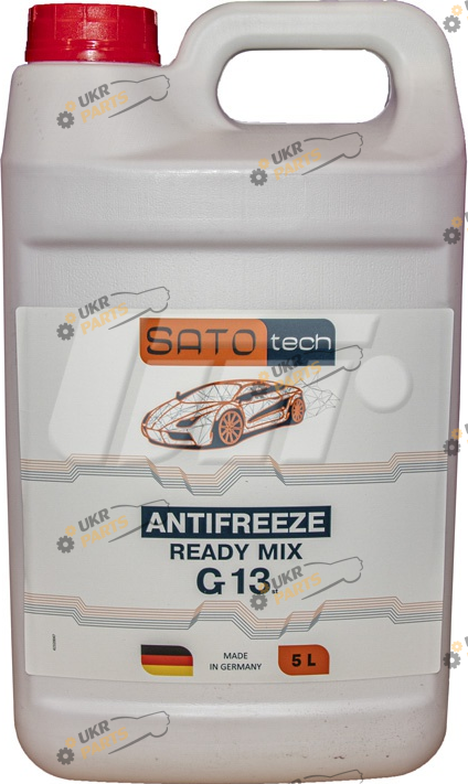 Антифриз Sato Tech -35С G13 фиолетовый 5 л (G1305RRM)