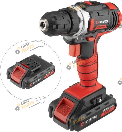 Аккумуляторный шуруповерт Intertool WT-0314 25 Нм (WT-0314)