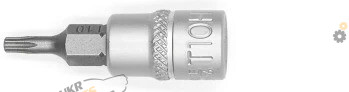 Головка Torx T RED STRIPE квадрат 1/4