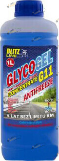 Концентрат антифриза Blitz Line Glycogel G11 синий 1 л (2887642)