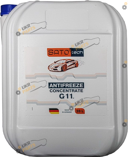 Концентрат антифриза Sato Tech -80С G11 синий 20 л (G1120B)