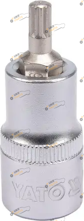 Головка Spline Yato квадрат 1/2