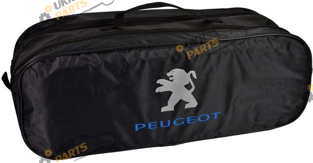 Сумка органайзер Poputchik Peugeot чорна розмір 50 х 18 х 18 см 16 л (03-024-2Д)