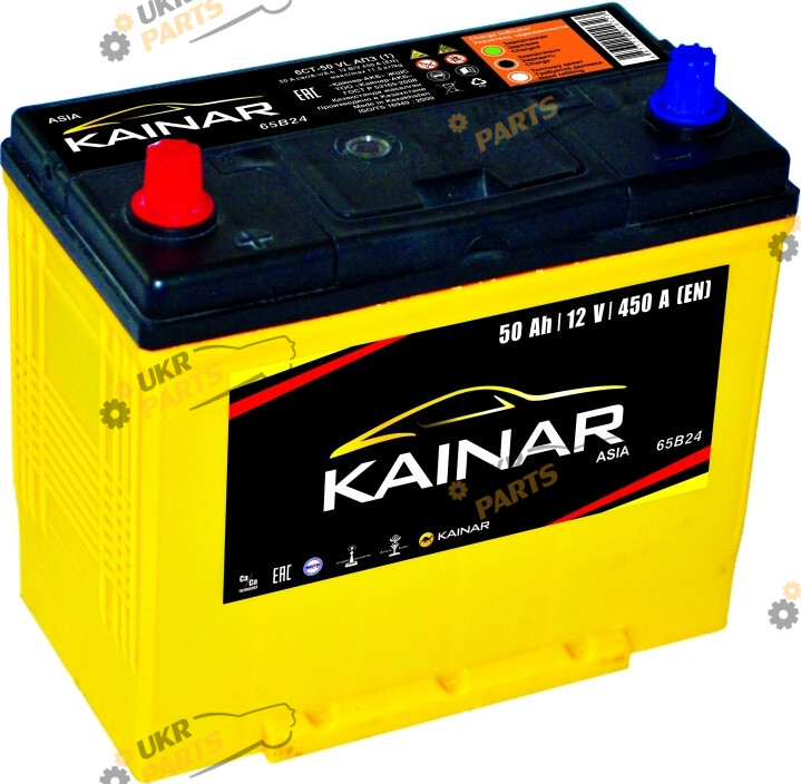 Автомобильный аккумулятор Kainar Asia 50 Ач (045 343 0 110 ЖЧ)