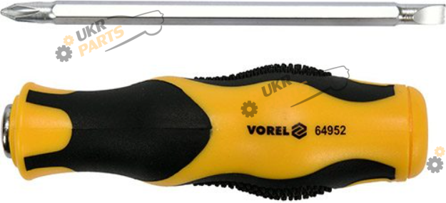 Отвертка Vorel Двустороняя PH2, SL6 2 шт (64952)
