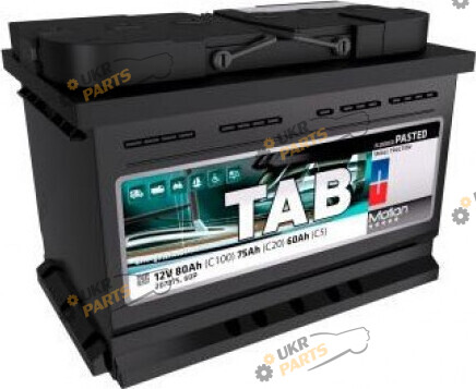 Автомобильный аккумулятор TAB 560A Ca/Ca 75 Ач (207075)