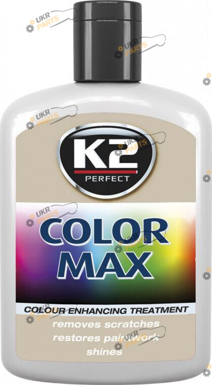 Полироль для кузова K2 COLOR MAX серебристая 0.2 л (K020SR)