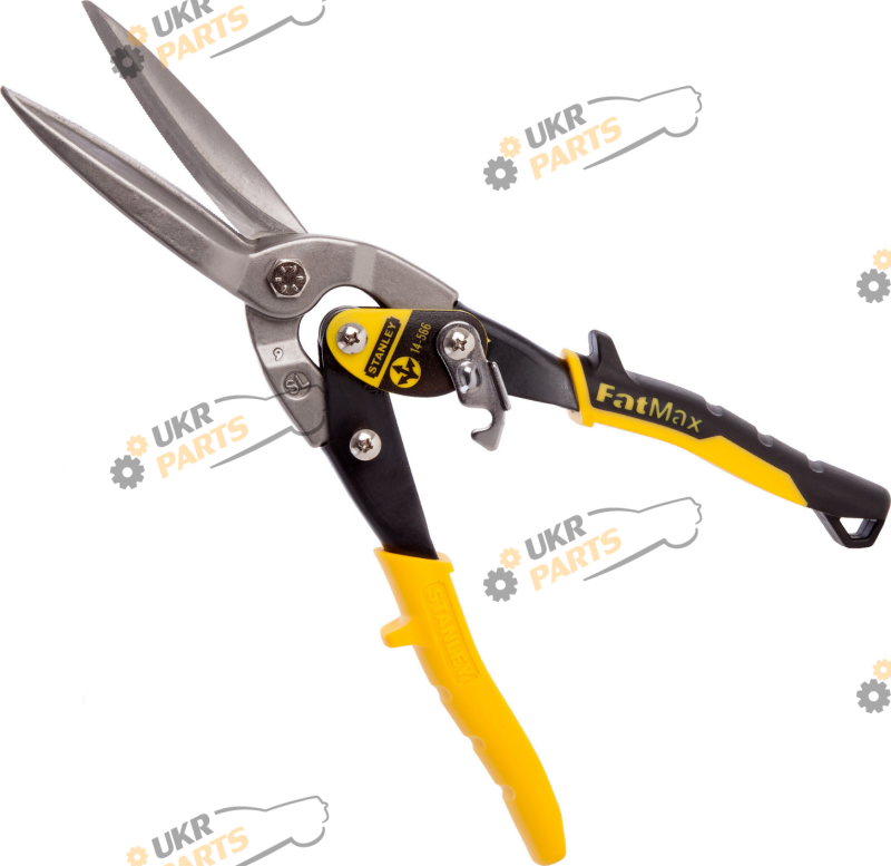 Ножницы по металлу Stanley FatMax Aviation прямые, удлиненные 300 мм (2-14-566)