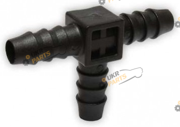Пластмассовый соединитель трубок Starklips 10,6X10,6X10 6Mm (9015)
