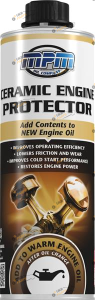 Присадка для дизеля и бензина MPM Oil CERAMIC ENGINE PROTECTOR 0.5 л (AD05500)