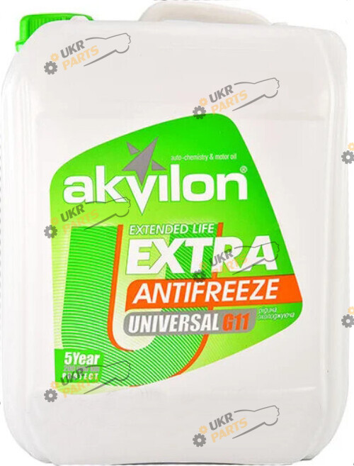 Антифриз Akvilon G11 зелёный 10 л (AKVILONANTEXTGRE10KG)