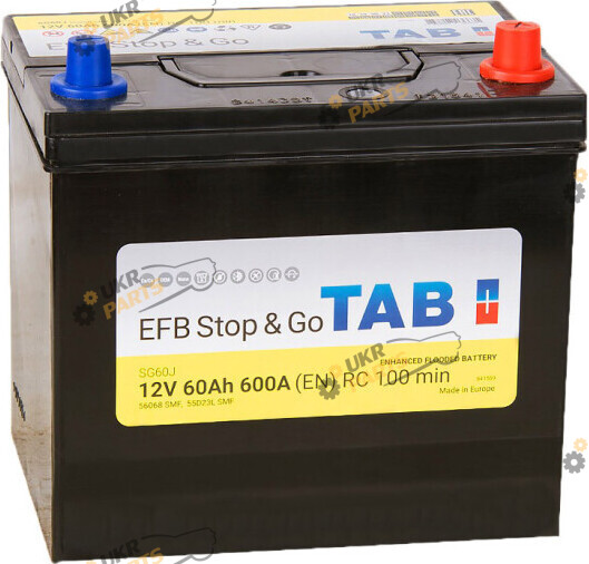 Автомобильный аккумулятор TAB Magic EFB start-stop 60 Ач (212860)