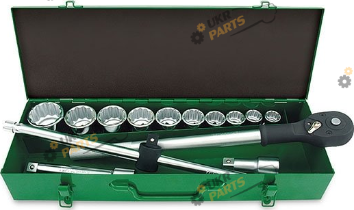 Набор инструментов Toptul 3/4 (7/8 - 2 дюйма) 14 предметов (GCAD1407)