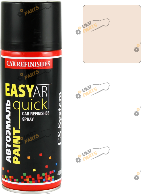 Аэрозольная краска CS System Easy Art Quick Paint 215 Сафари бежевый глянцевый 400 мл (CS1215)