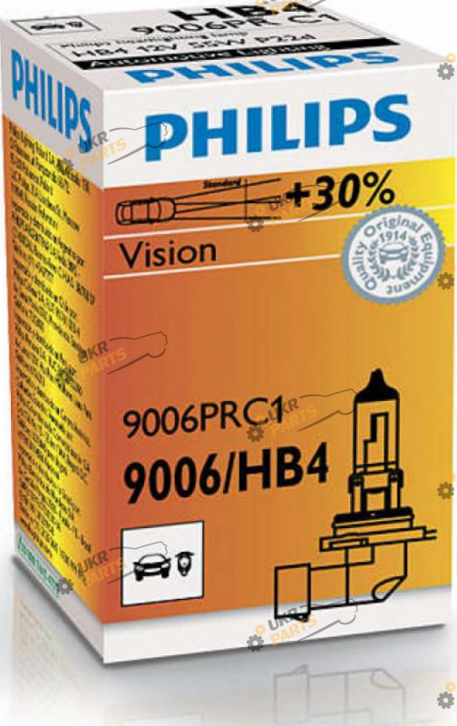 Галогеновая лампа Philips Vision HB4 1 шт (22681)