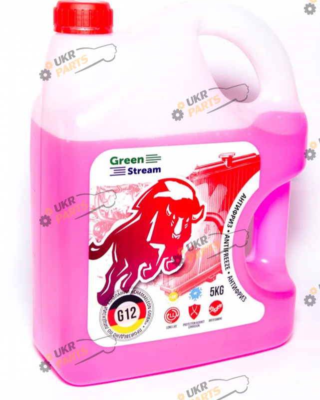 Антифриз GreenStream G12 красный 5 л (41317)