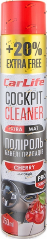 Полироль для пластика Carlife Cockpit Cleaner EXTRA MAT 0.75 л (CF779)