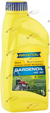 Моторное масло Ravenol Gardenoil Mineral HD 30 4T 1 л (1113301-001)