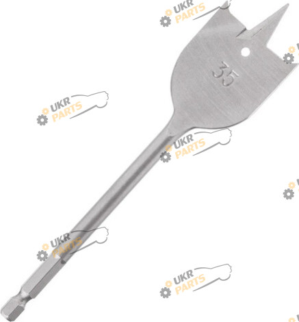 Сверло перьевое по дереву Intertool HEX 35 мм (SW-0035)