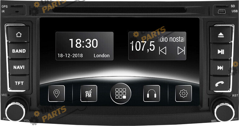 Штатная автомагнитола Gazer CM5007-7L Volkswagen (27451)