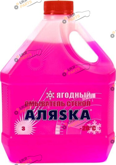 Жидкость омывателя готовая зимняя АЛЯSКА Ягодный -20 °C 3 л (5361)