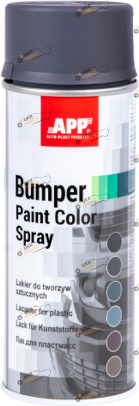 Краска для бампера APP Bumper Paint New Line Spray серый 400 мл (210405)
