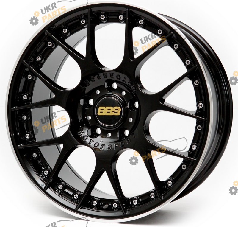 Литой диск Replica BBS CH-R II BLP+Chrome Rivets R18