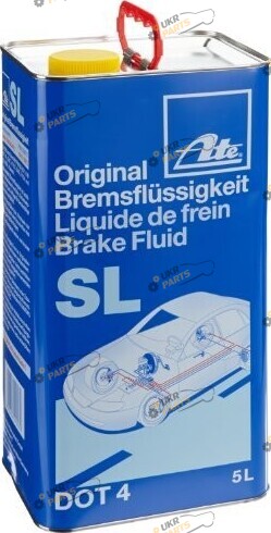 Тормозная жидкость Ate DOT 4 Brake Fluid SL.6 5 л (03.9901-5803.2)