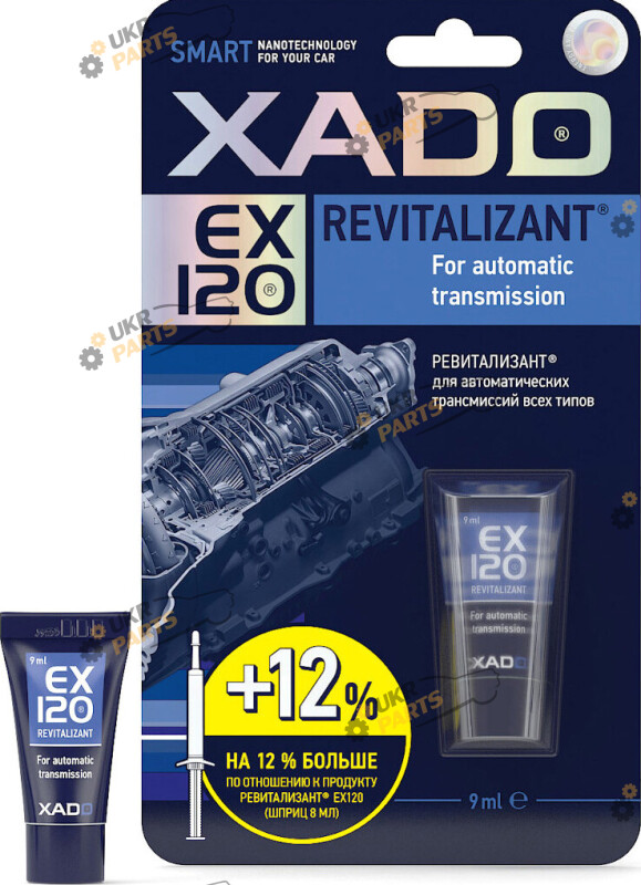 Восстановительная присадка для трансмиссионного масла Xado Revitalizant (АКПП) 0.009 л (ХА 10331	)