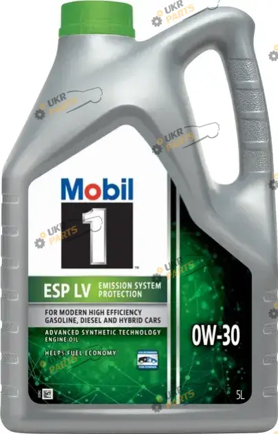 Моторное масло Mobil 1 ESP Formula LV 0W-30 5 л (154320)