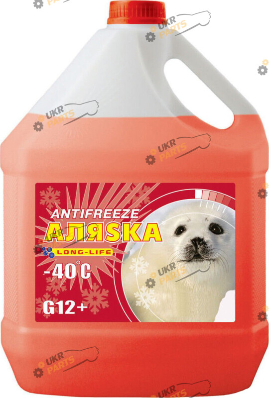 Антифриз АЛЯSКА LONG LIFE G12+ G12+ красный 5 л (5527)