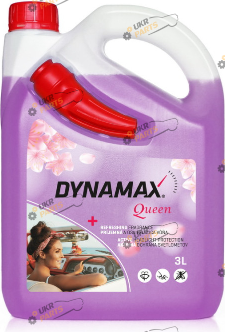 Жидкость омывателя готовая летняя Dynamax SCREENWASH QUEEN 3 л (503300)
