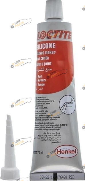 Формирователь прокладок на силиконовой основе Loctite LOCTITE GASKET MAKER GY TB 70 мл красный (2239127)