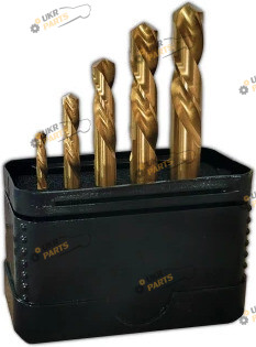 Сверло по металлу Wurth DRL-MET-SET-DIN1897-LEFT-HSCO-TH-5PCS (0626920001)