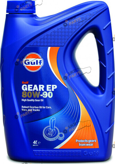 Масло трансмиссионное Gulf Gear EP 80W-90 4 л (228925GU02)