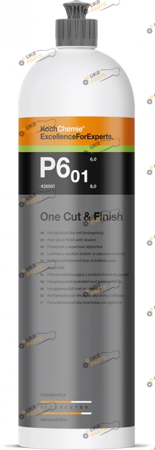 Полироль для полировки Koch Chemie One Cut & Finish P6.01 1 л (428001)