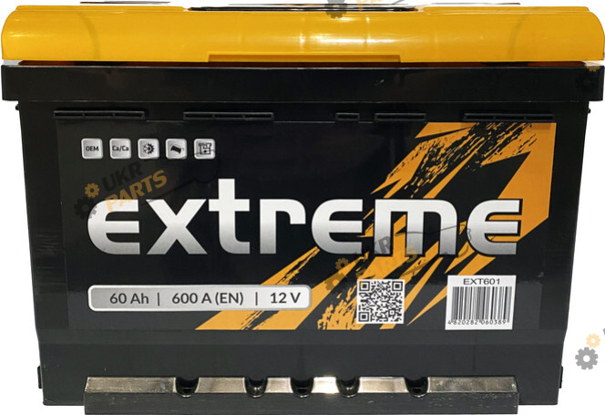 Автомобильный аккумулятор Extreme 60 Ач (6CT-60 A (1) EXTREME)