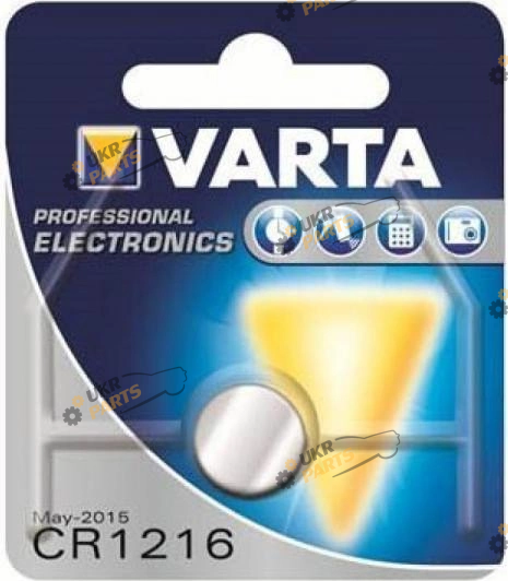 Батарейка Varta Lithium CR1216 1 шт. (06216101401)