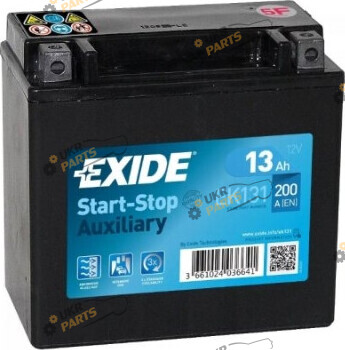 Мотоциклетный аккумулятор Exide 13 Ач (EK131)