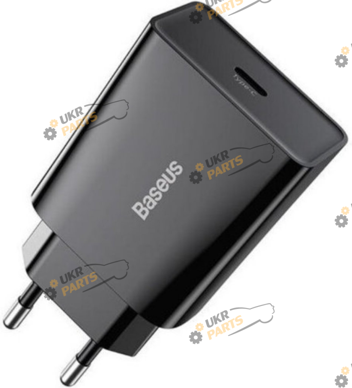 Зарядное устройство Baseus Speed Mini Quick Charger 1C 20W EU Black Type-C 3 А (CCFS-SN01)