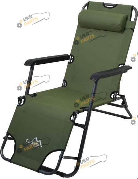 Кресло лежак Comfort Cattara сталь Зелёный (DO 13516)