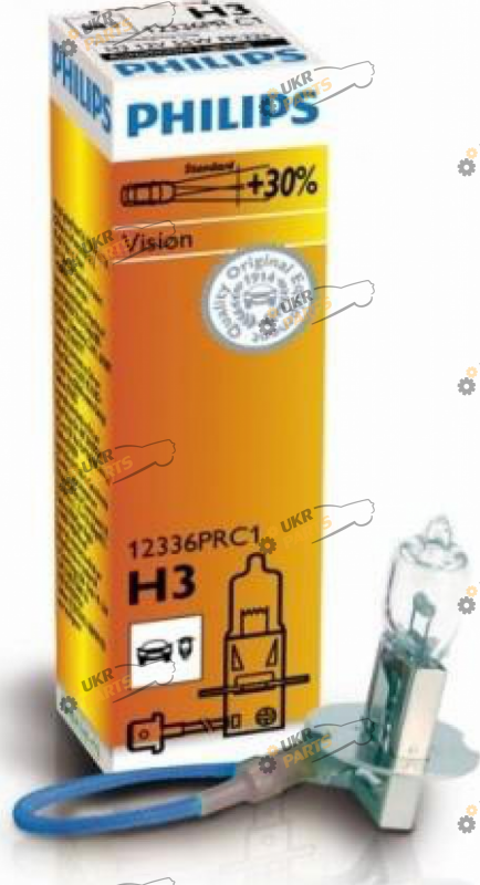Галогеновая лампа Philips Vision H3 1 шт (23238)
