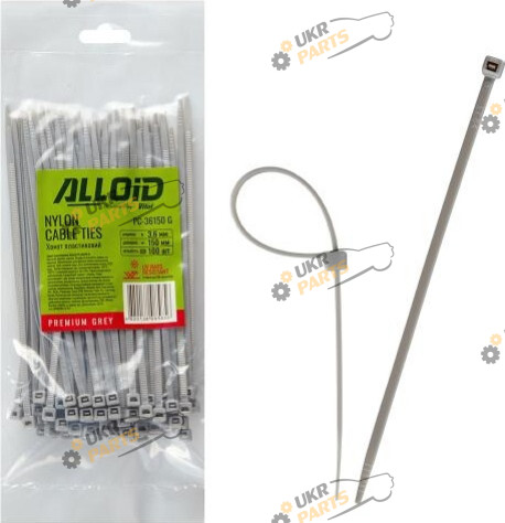 Набор стяжек Alloid 100 штук Alloid (PC-36150 G)