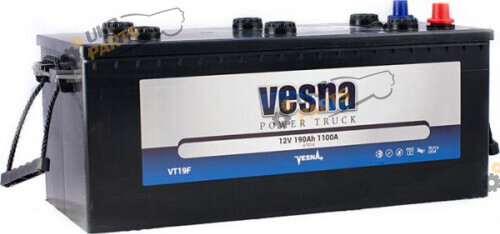 Грузовой аккумулятор Vesna Truck 190 Ач (836 912)