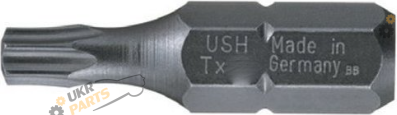 Набор бит USH Industry TORX T5 x 25 мм, 5 шт (UUSE0012088)