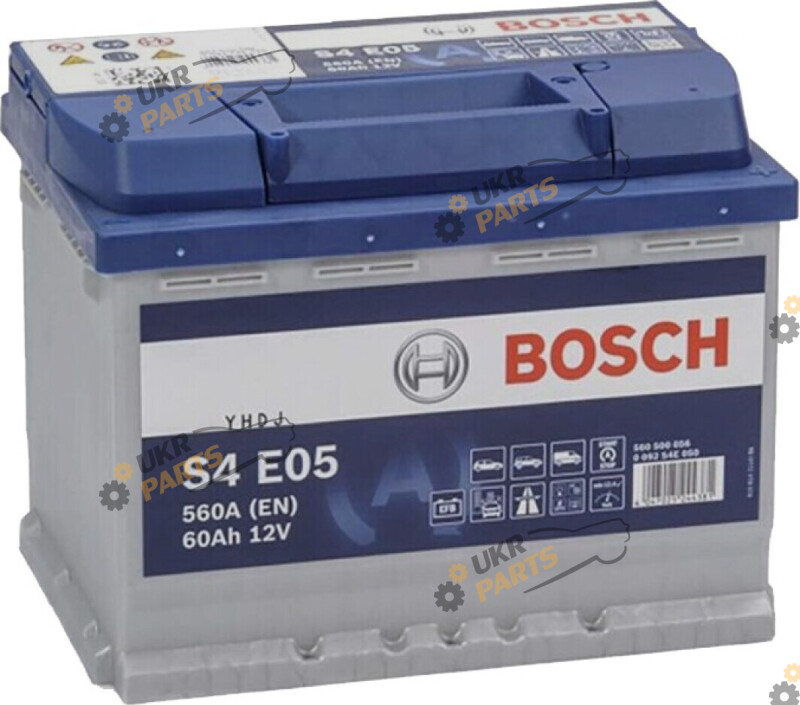 Автомобильный аккумулятор Bosch S4 EFB 60 Ач (0092S4E051)