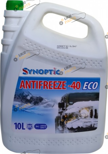 Антифриз Synoptic ECO -30 G11 зелёный 10 л (25100)